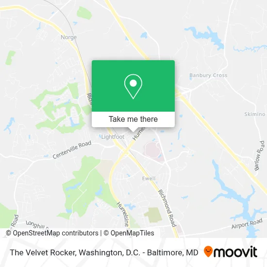 The Velvet Rocker map