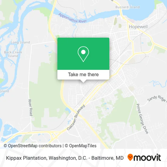 Kippax Plantation map