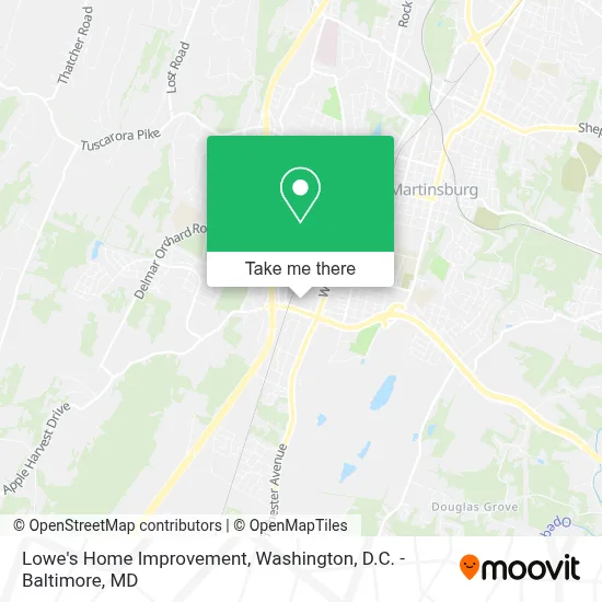 Lowe's Home Improvement map