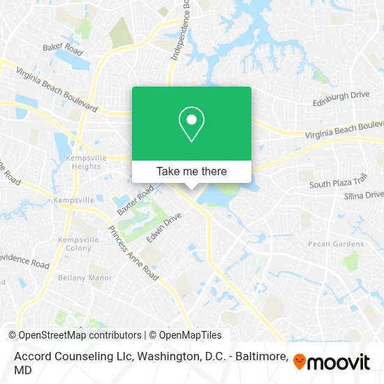Accord Counseling Llc map