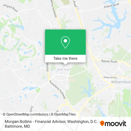 Morgan Rollins - Financial Advisor map
