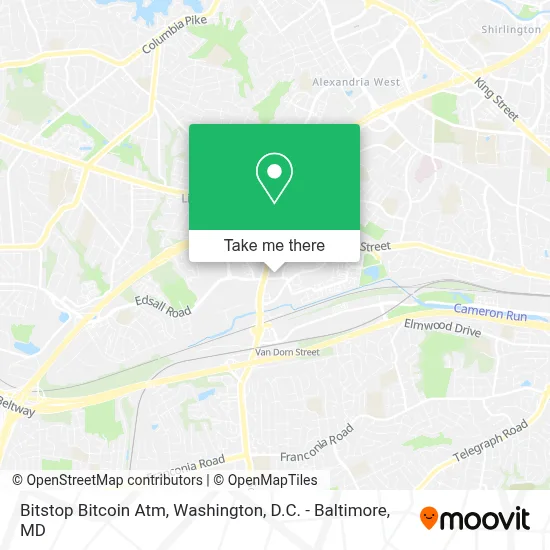 Bitstop Bitcoin Atm map