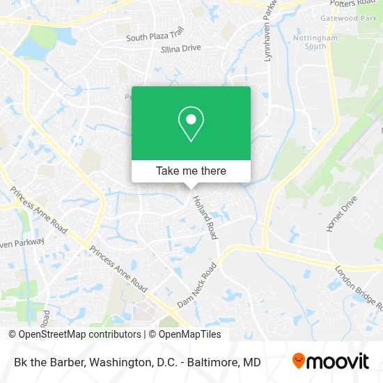 Bk the Barber map