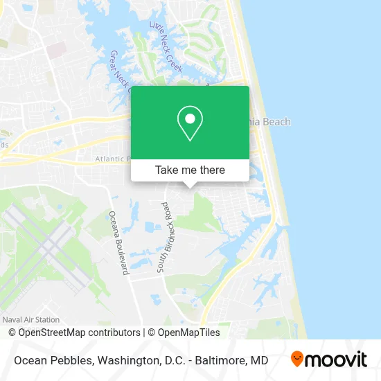 Ocean Pebbles map