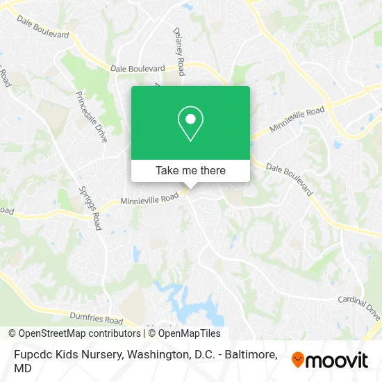 Fupcdc Kids Nursery map