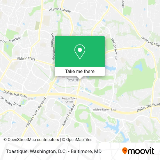 Toastique map