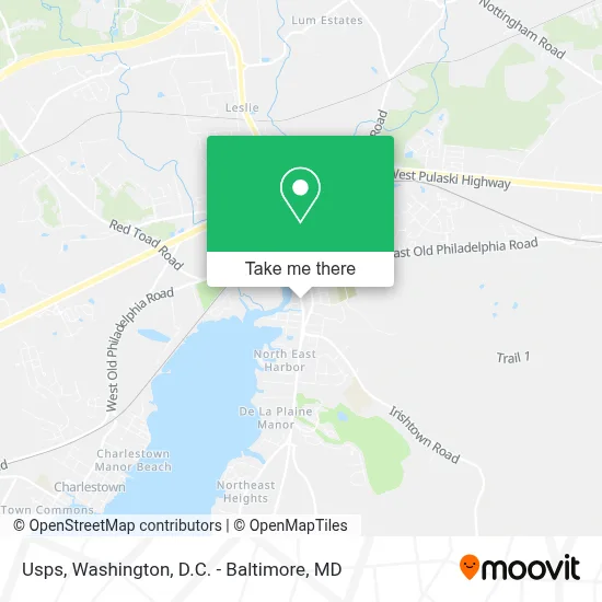 Usps map
