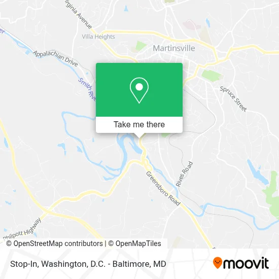 Stop-In map