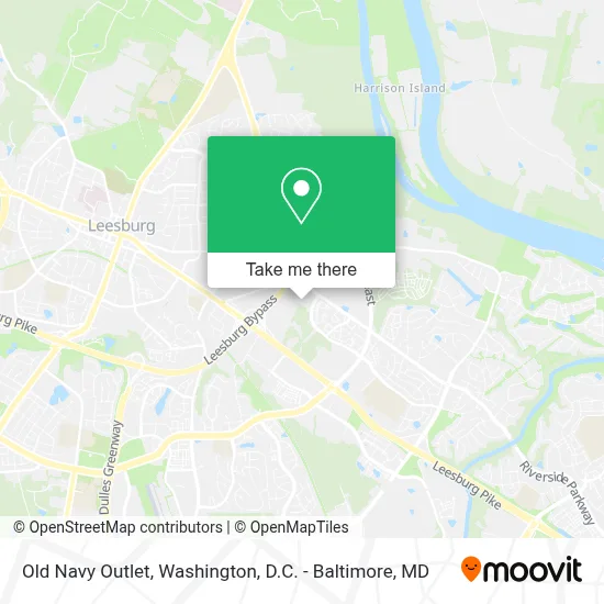 Old Navy Outlet map