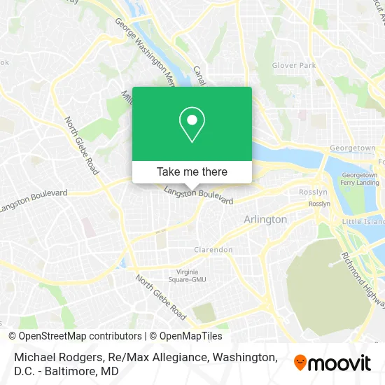 Michael Rodgers, Re / Max Allegiance map