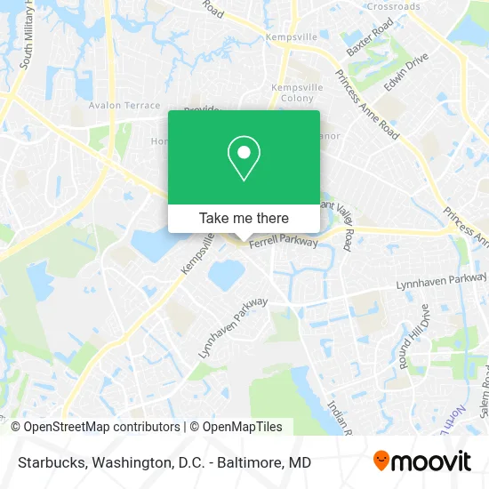 Starbucks map