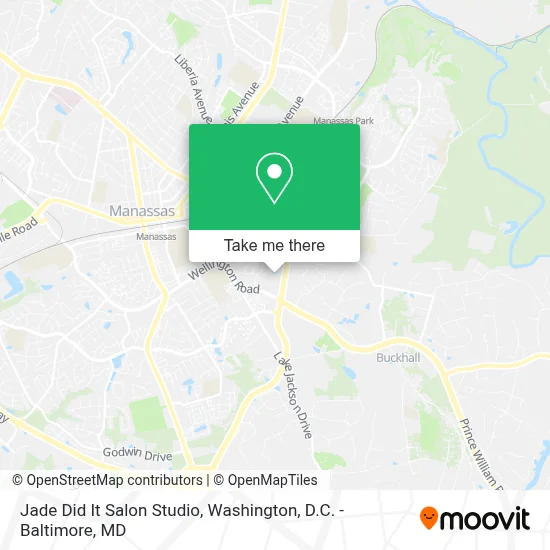 Jade Did It Salon Studio map