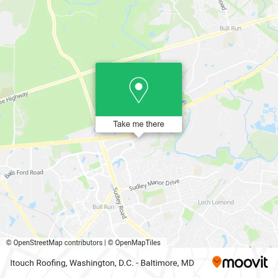Itouch Roofing map