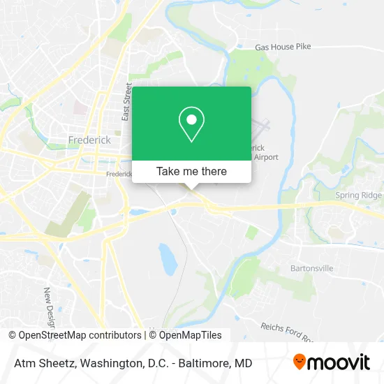 Atm Sheetz map