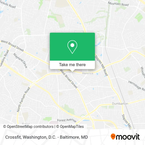 Crossfit map