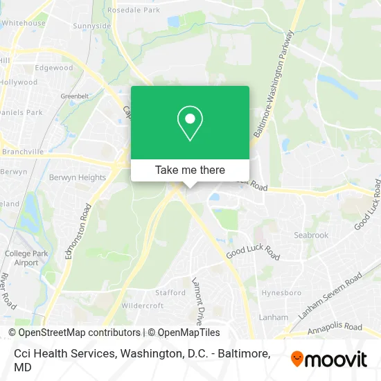 Cci Health Services map