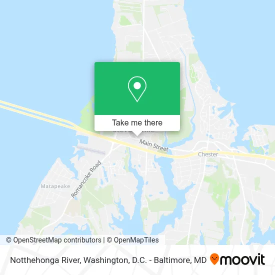 Notthehonga River map