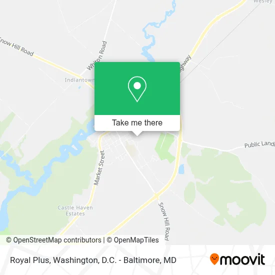 Royal Plus map