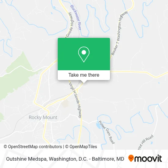 Outshine Medspa map