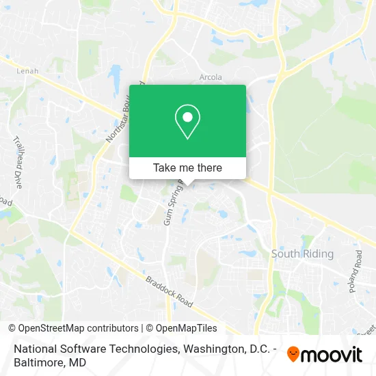 National Software Technologies map