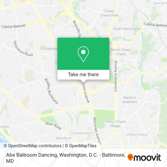 Abe Ballroom Dancing map