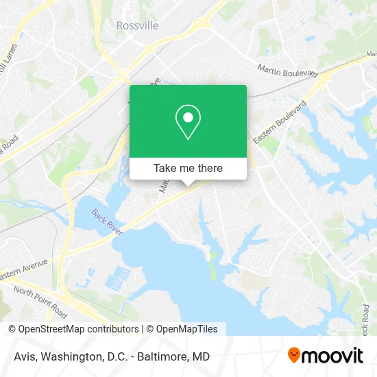 Avis map