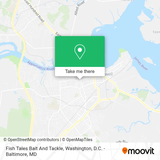 Fish Tales Bait And Tackle map