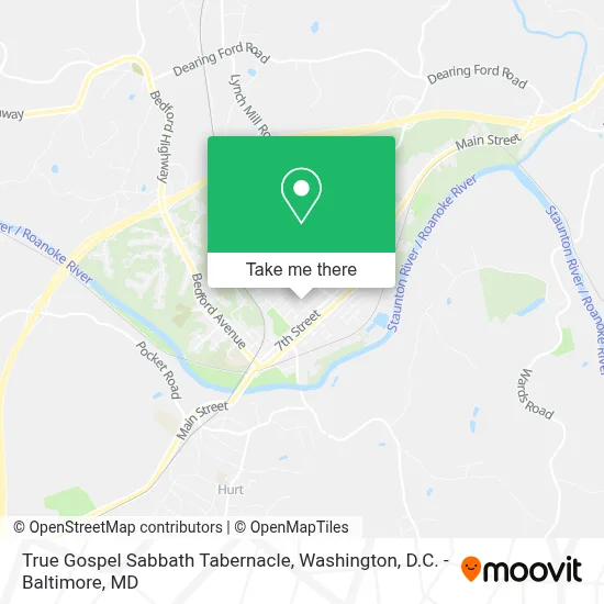 True Gospel Sabbath Tabernacle map