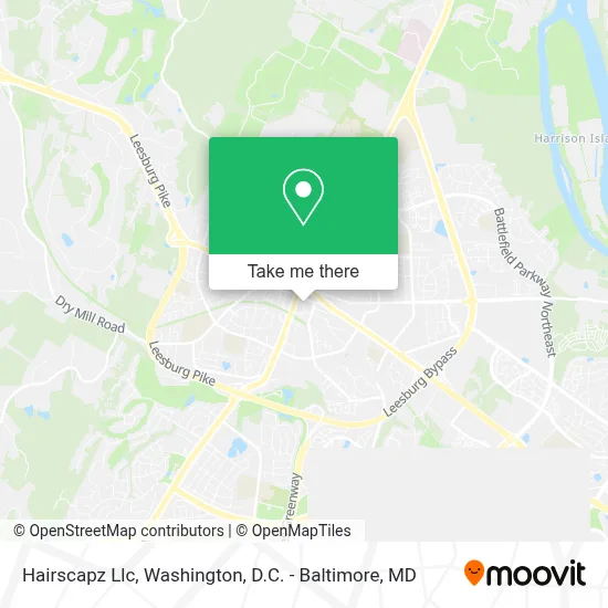 Hairscapz Llc map