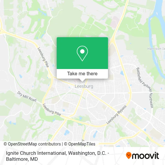 Ignite Church International map
