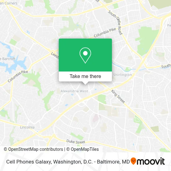 Cell Phones Galaxy map