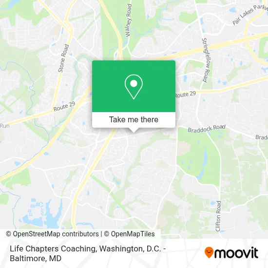 Life Chapters Coaching map