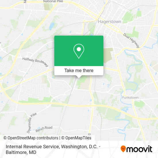 Internal Revenue Service map