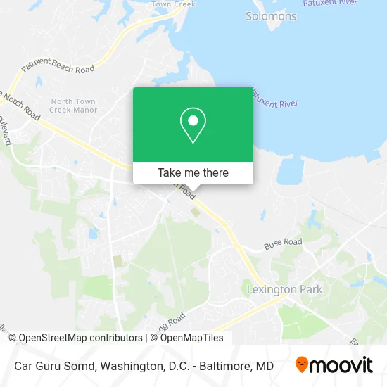 Car Guru Somd map