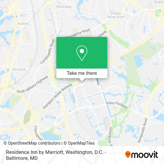 Residence Inn by Marriott map