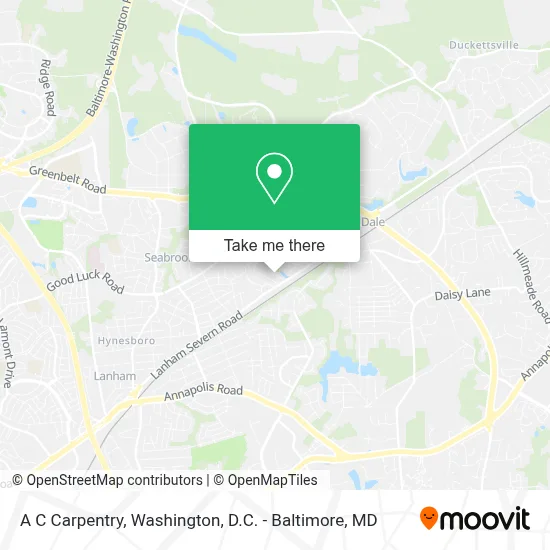 A C Carpentry map