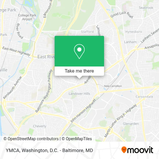 Ymca map