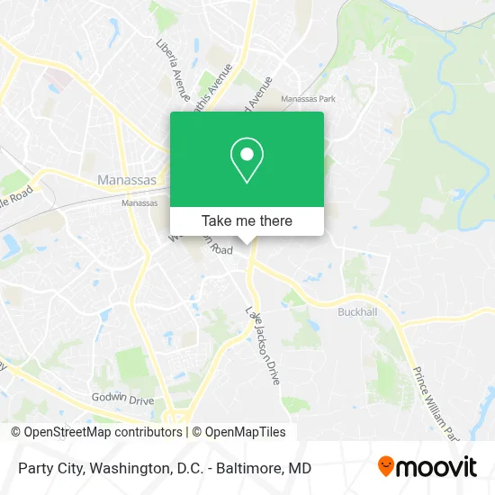 Party City map