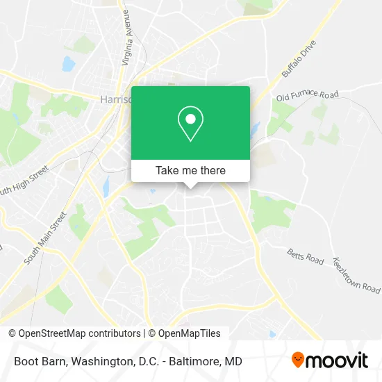 Boot Barn map