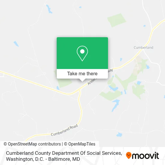 Cumberland County Department Of Social Services map