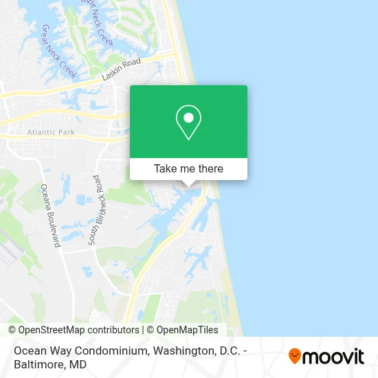 Ocean Way Condominium map