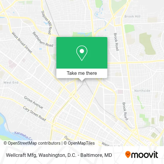 Wellcraft Mfg map