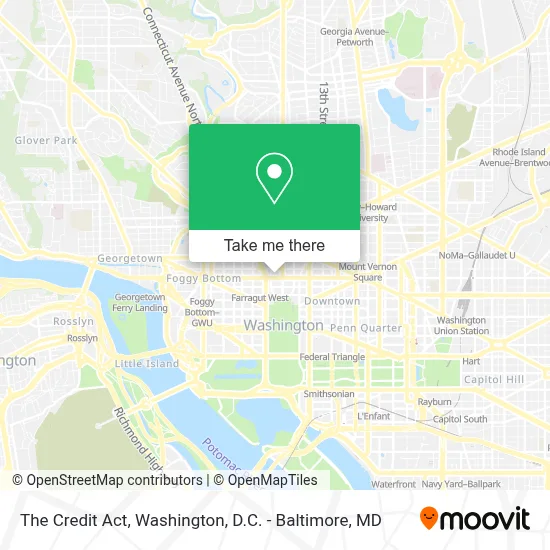 The Credit Act map