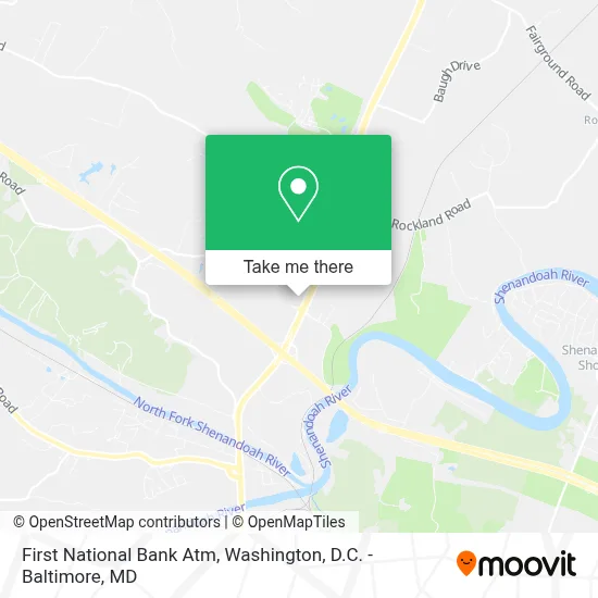 First National Bank Atm map