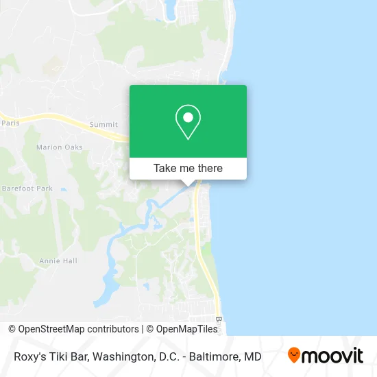 Roxy's Tiki Bar map