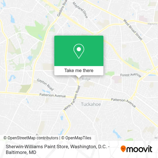 Sherwin-Williams Paint Store map