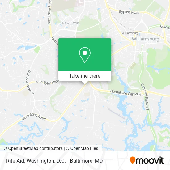 Rite Aid map