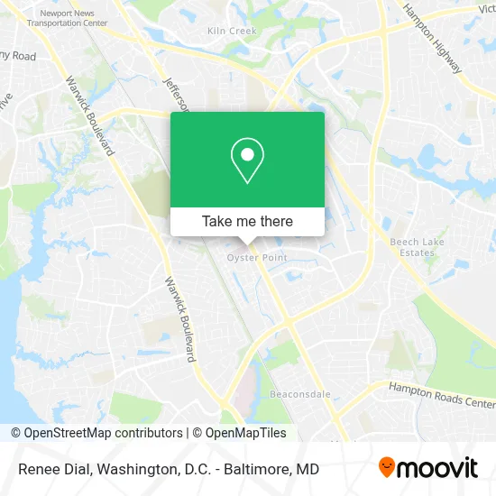 Renee Dial map