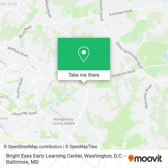 Bright Eyes Early Learning Center map