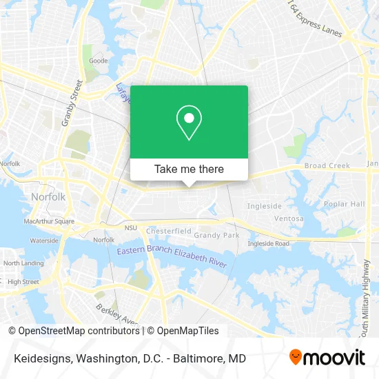 Keidesigns map